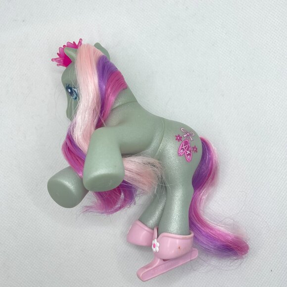 Vintage My Little Pony G3 Glitter Glide Loop-De-La Lot of 2 - Picture 2 of 13